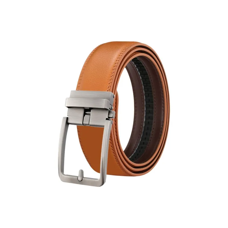 JEANSWEST Cow Split Leather Belts Men's 3.5cm-13