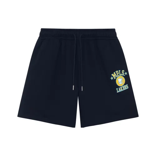 Mitchell Ness Casual Shorts Unisex Black