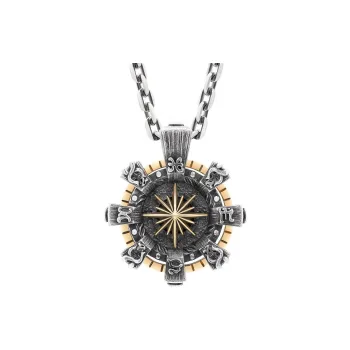 ROCK&RIDE 925 Sterling Silver Charm/Pendant Unisex