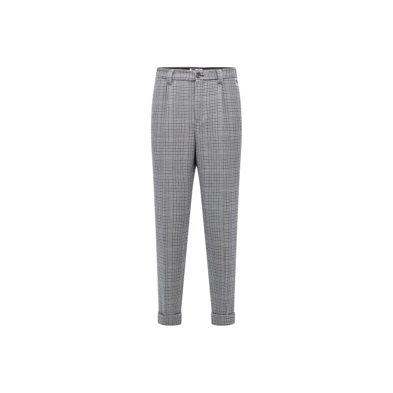 HUGO BOSS x Russell Athletic FW23 Casual Pants Men's Black White-0