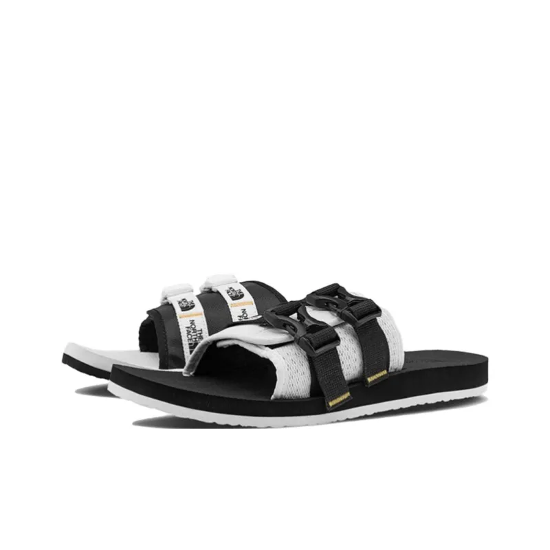 THE NORTH FACE UE Series Quiet Slide Slippers Women's Black White-0
