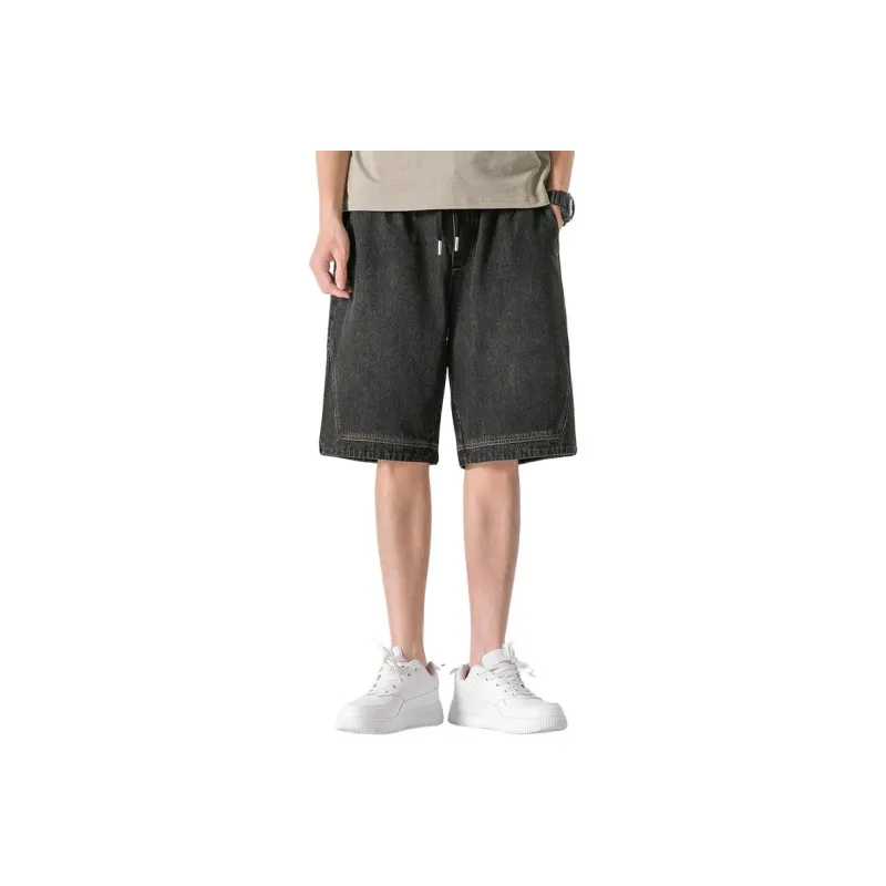 WOOD SOON Denim Shorts Men-8