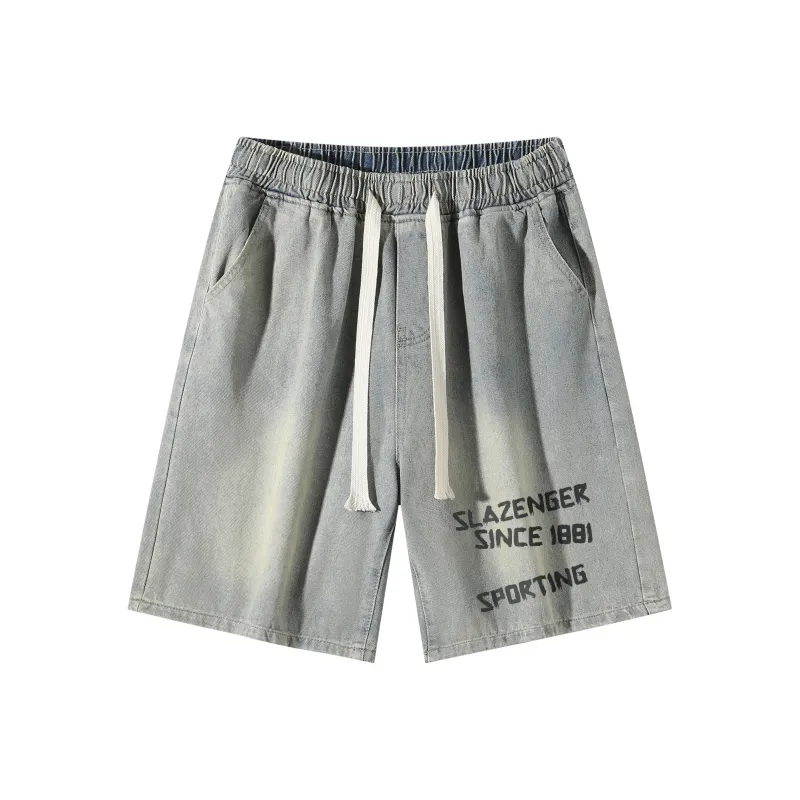 Slazenger Denim Shorts Unisex-2
