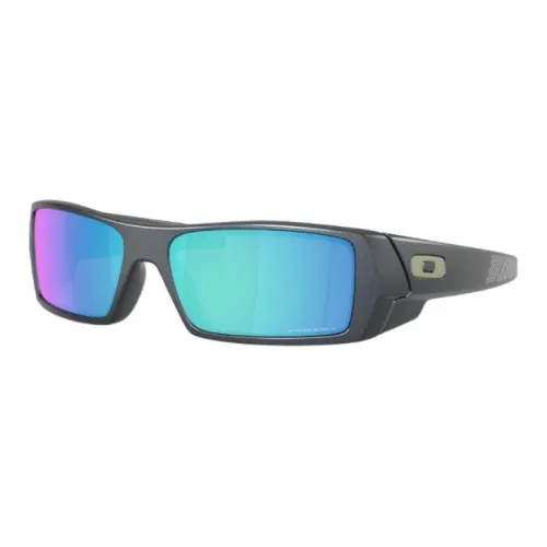 Oakley Plastic Square Sunglasses Unisex Gray
