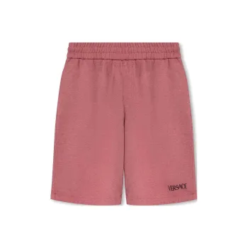 VERSACE SS23 Casual Shorts Men's Brick Red