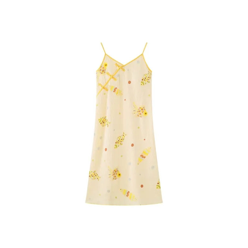 Top Melon Nightgown Women's Image Color-0