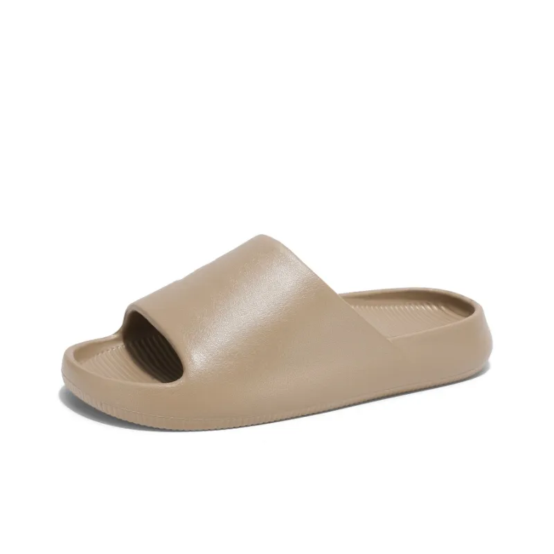 GERTOP Quiet Slip Resistant Odor Resistant Abrasion Resistant Cushioning Slide Slippers Unisex-9