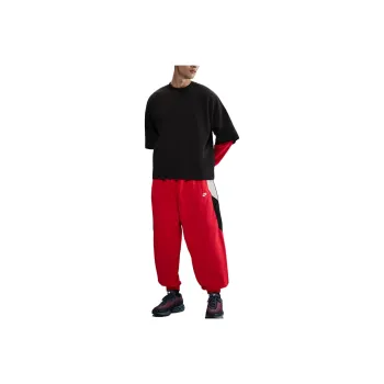 Nike Club Casual Pants Men's Black Red