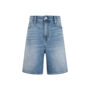 CALVIN KLEIN Denim Shorts Unisex Denim Light Blue