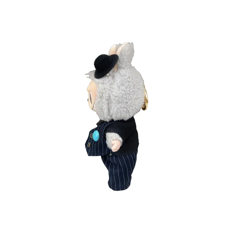[Modified Doll] POP MART Labubu THE MONSTERS Heartbeat Macaron Collection The Piano In The Sea, Cute Hang Tag Box 17cm-26