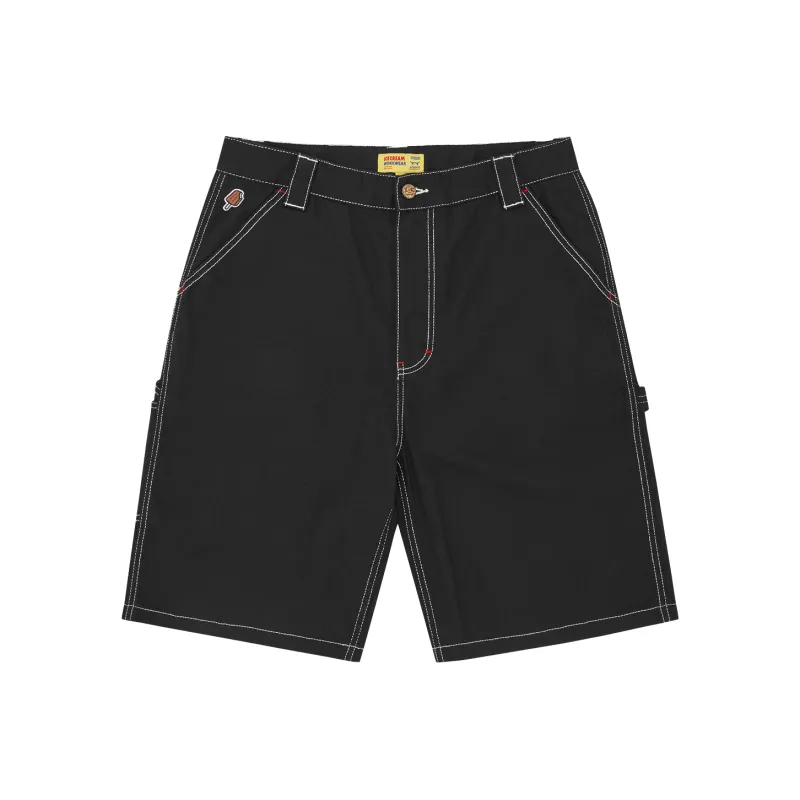 ICECREAM SS25 Denim Shorts Unisex Black-0