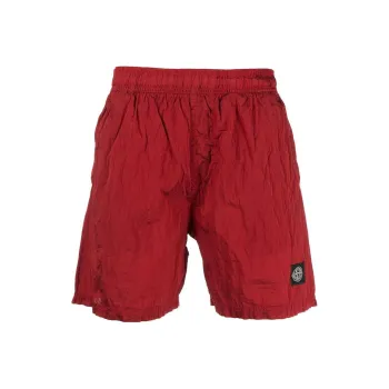 STONE ISLAND Regular Fit Nylon Swim Trunks
