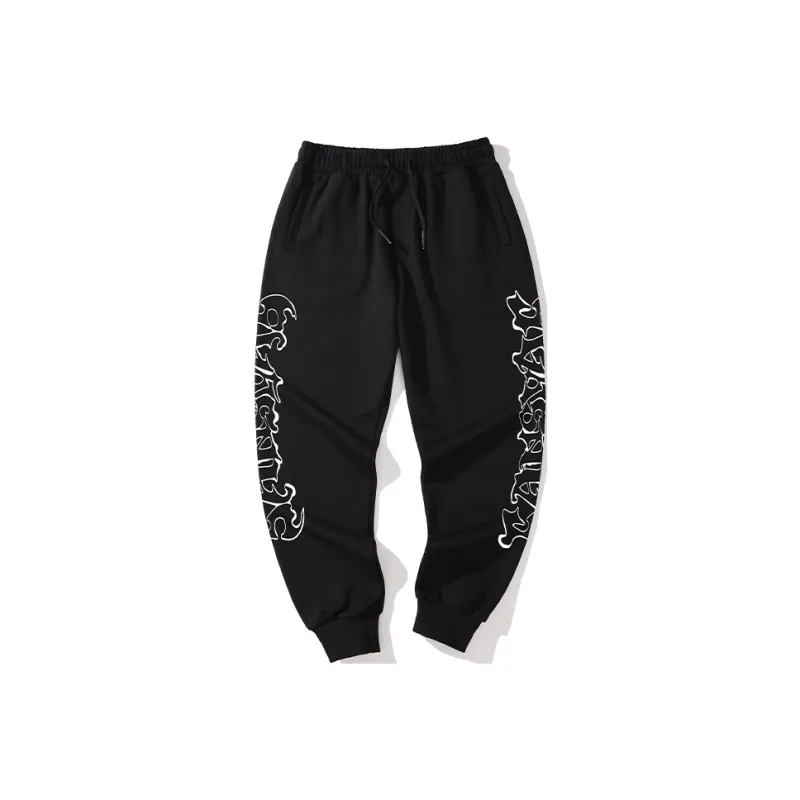 SANSYAS Casual Pants Unisex Black-0