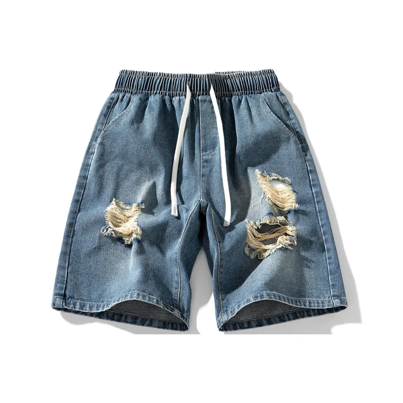 EMINU Denim Shorts Unisex-4