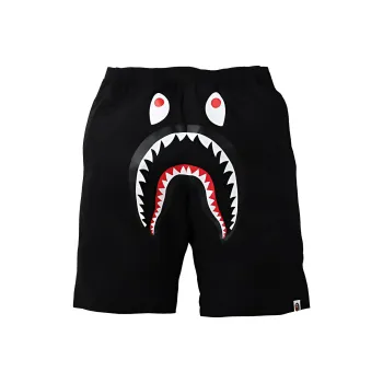 A BATHING APE Casual Shorts Men Black