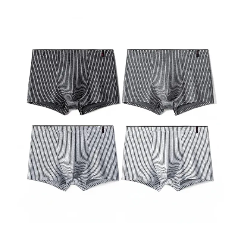 H YXIANG Underpants Men's 4 Pack-0