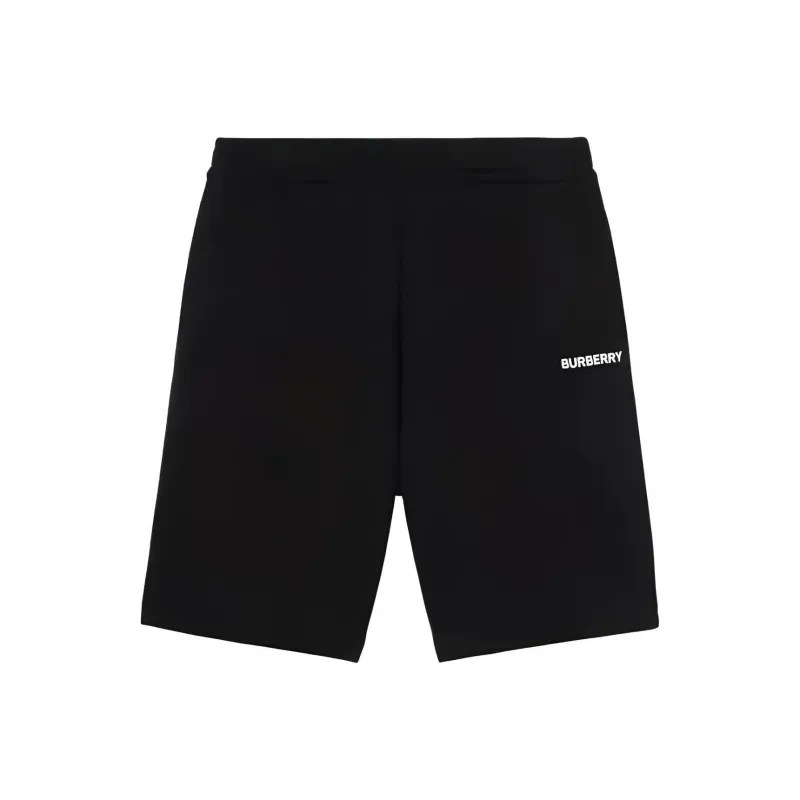 Burberry Logo Print Elasticated Waist Shorts-0