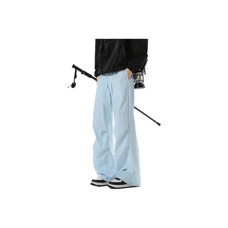 KETE ADER Casual Pants Unisex Haze Blue-13