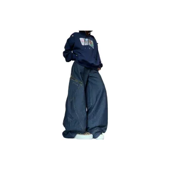 Pirkadat Jeans Unisex Blue
