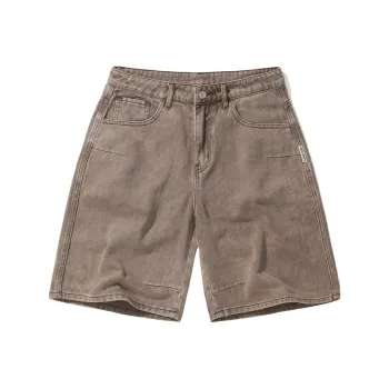 KGK Denim Shorts Men's Rusty Red