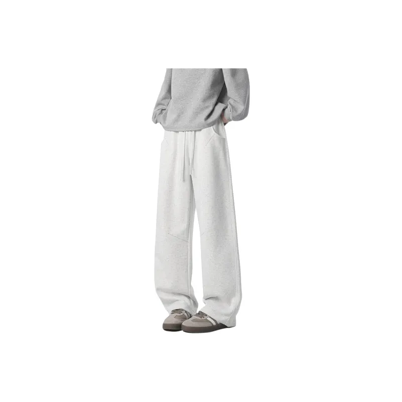 A28T Casual Pants Unisex Navy Blue-8