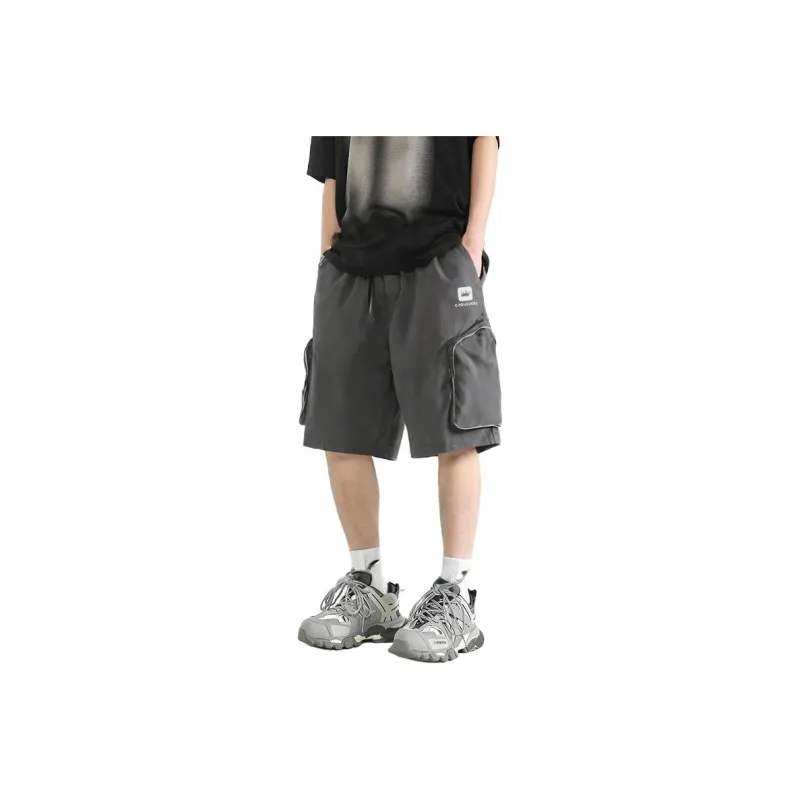 CHOUCHOUS Casual Shorts Unisex-4