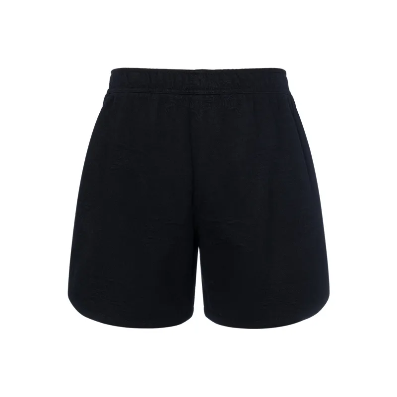 Burberry Ekd Technical Cotton Jacquard Shorts-0