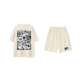 Apricot Top+Apricot Shorts