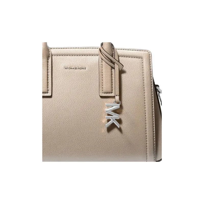 MICHAEL KORS Split Cow Leather One Shoulder Handbag Trumpets Women's Light Sand-3