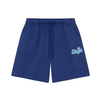 Mitchell Ness Casual Shorts Unisex Blue