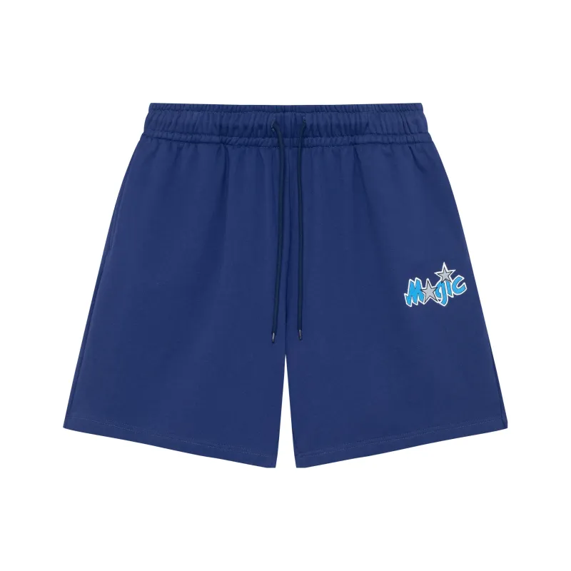 Mitchell Ness Casual Shorts Unisex Blue-0