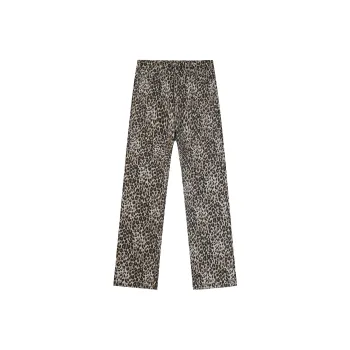 Michael Rock Jeans Men Leopard Print