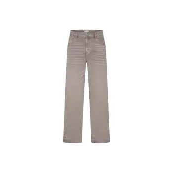 URBAN REVIVO Casual Pants Men's Khaki Gray