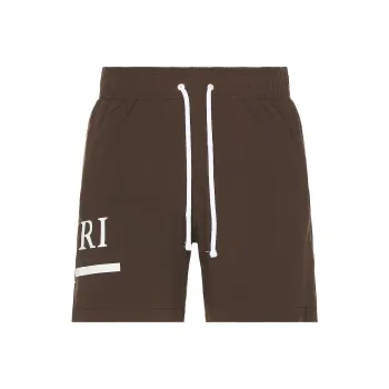 AMIRI Ma Bar Logo Swim Trunks