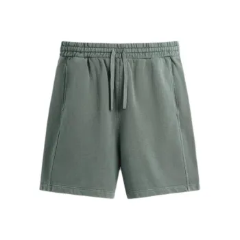 ZARA Casual Shorts Men's Washed Green
