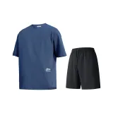 Clothing Set (Dark Blue Top+Black Pants)