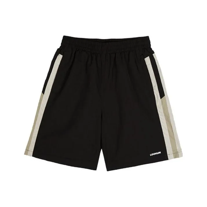 LOOKUN Casual Shorts Men Black-0