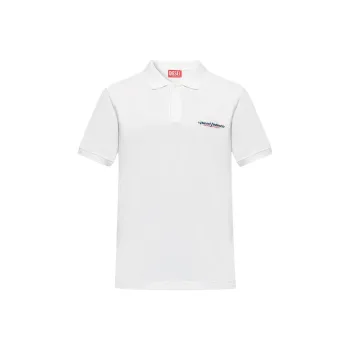 DIESEL Polo Shirts Men White