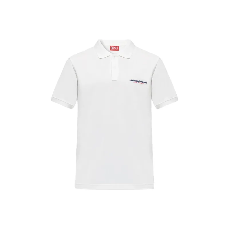 DIESEL Polo Shirts Men White-0
