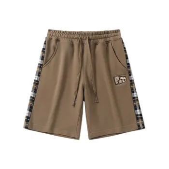 LAMLICKA Casual Shorts Unisex Brown