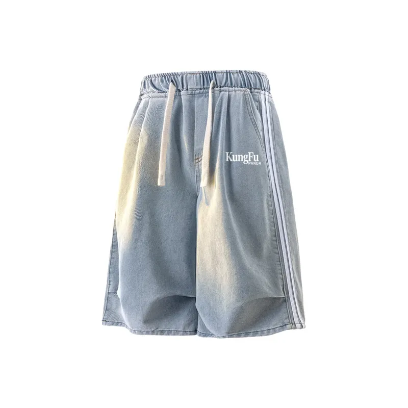 Kung Fu Panda Denim Shorts Unisex-7