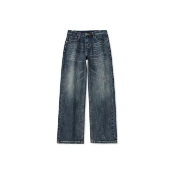 FAIRWHALE Jeans Unisex Navy Blue