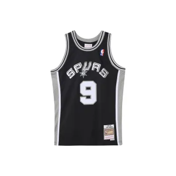 Mitchell & Ness Basketball Jerseys SW Fan Edition 01 02 Season San Antonio Spurs Parker Size 9 Men's Black