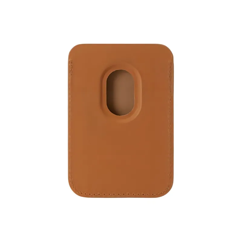SAMSONITE Cow Leather Card Holder Men's Brown-2