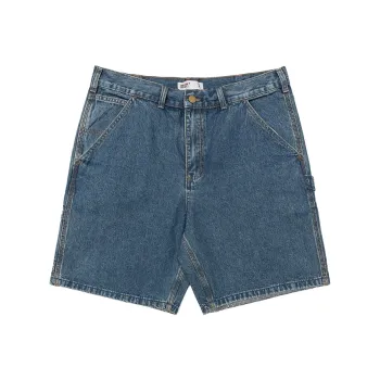 Unblank Denim Shorts Unisex Blue