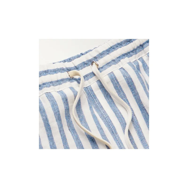 Loro Piana Casual Shorts Men Blue-3