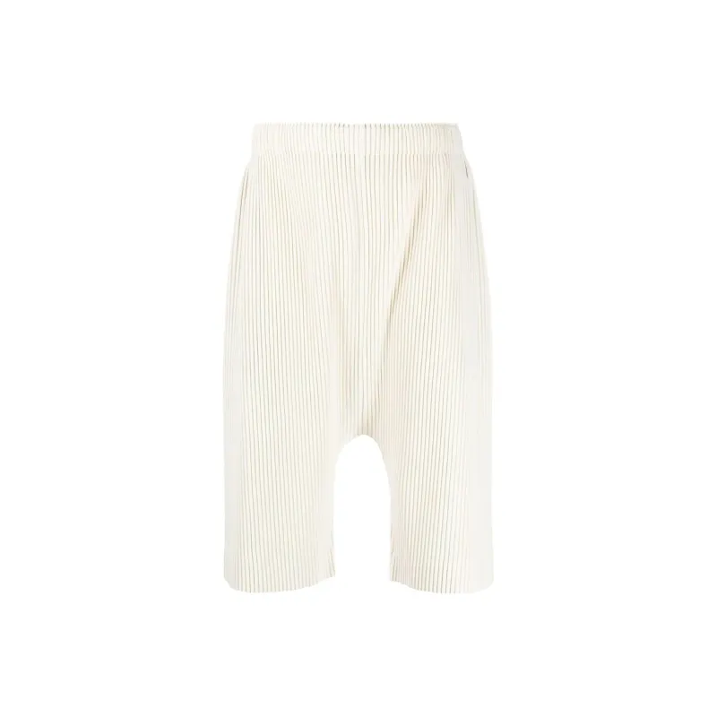 Homme Plissé Issey Miyake Casual Shorts Men White-0