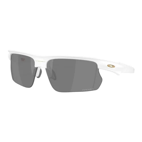 Oakley Irregular Shape Sunglasses Unisex White