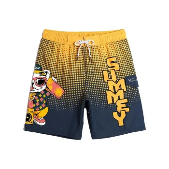 GAILANG Beach Shorts Men Yellow