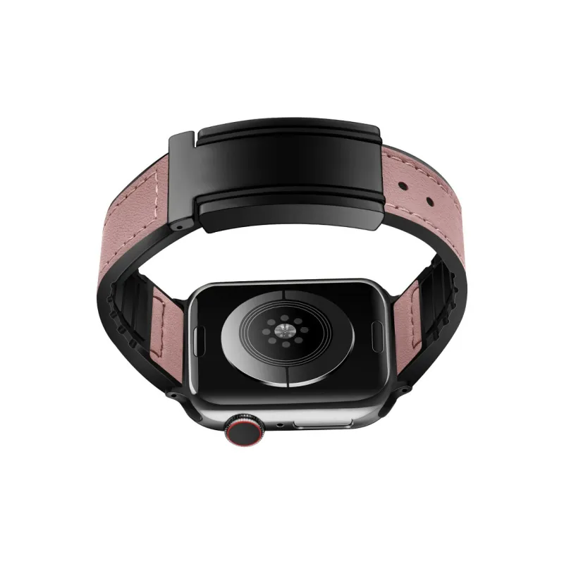 ZHENGGUANG Watch Band Apple Compatibility Genuine Leather Material-5